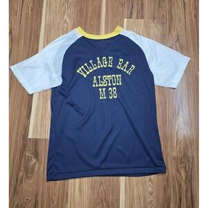 Vintage Hillton Jersey Shirt Mens Medium Village Bar Alston‎ Softball 80s Sports